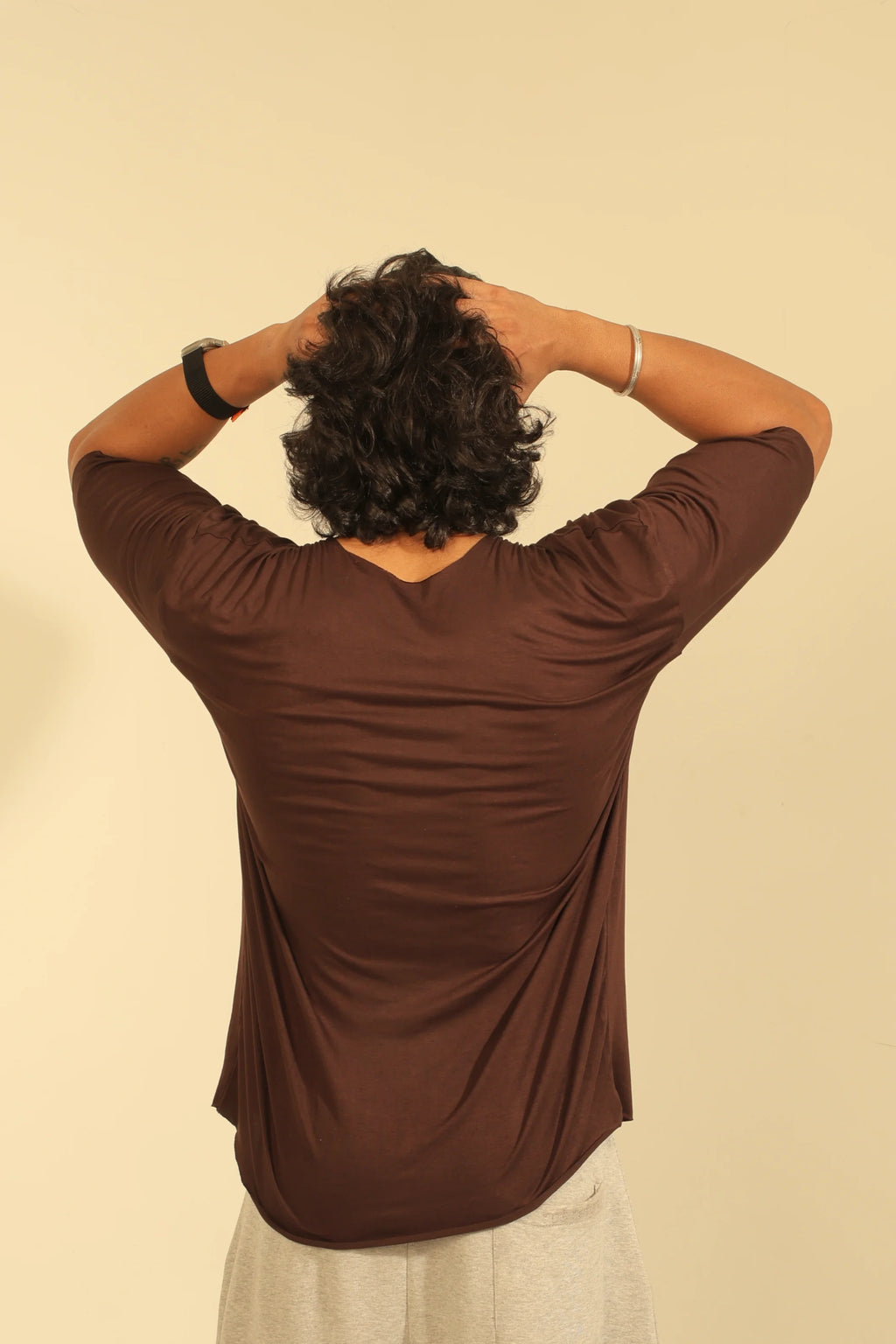 Baggy Core-Tshirt - Burgundy