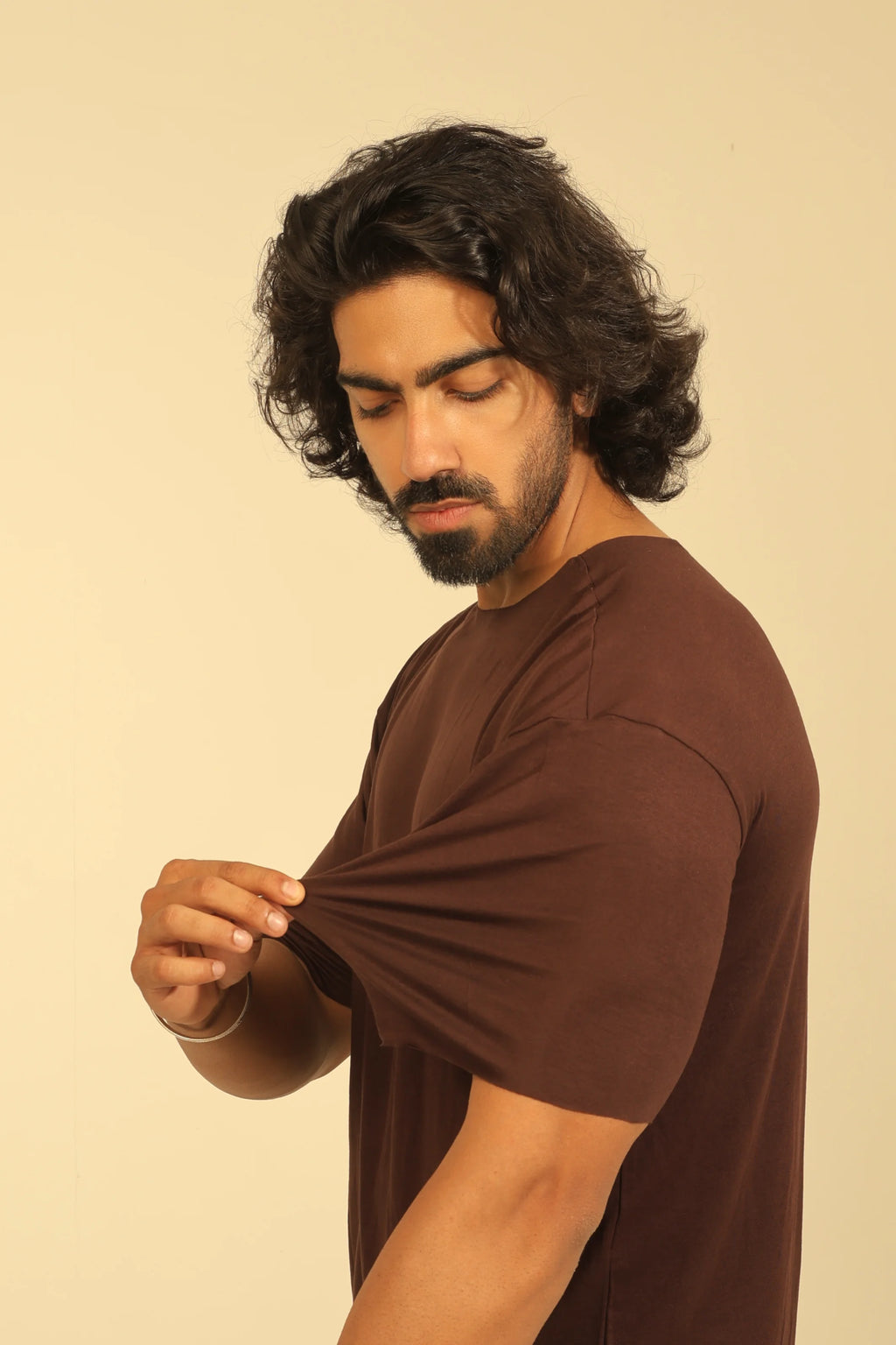 Baggy Core-Tshirt - Burgundy