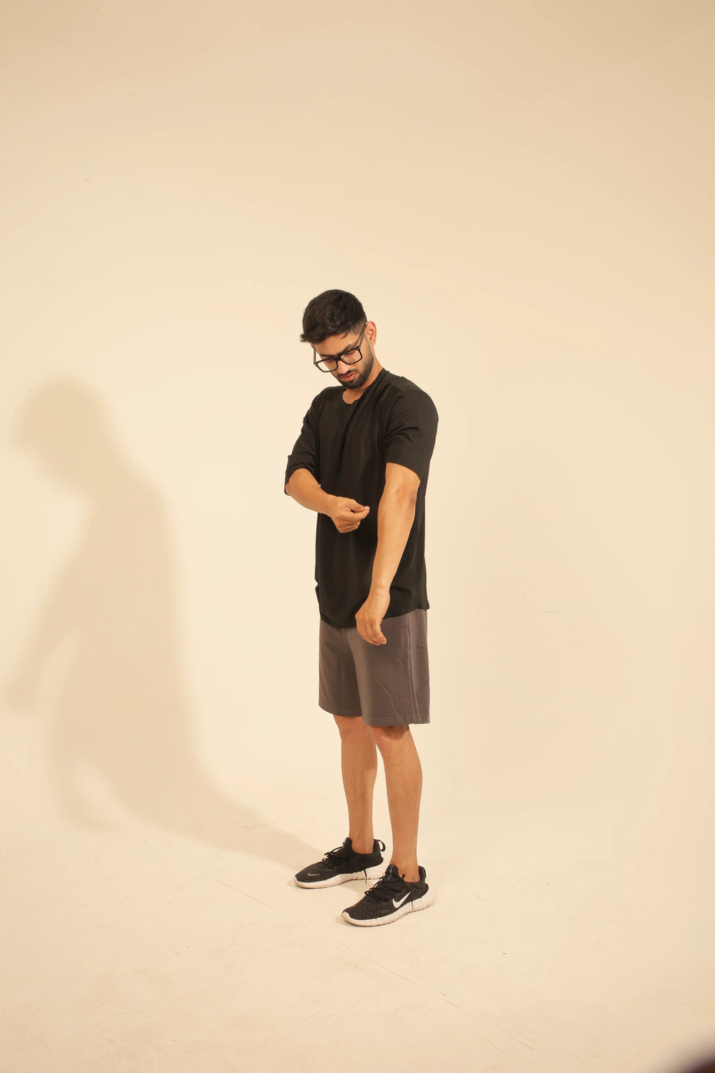 Baggy Core-Tshirt - Black