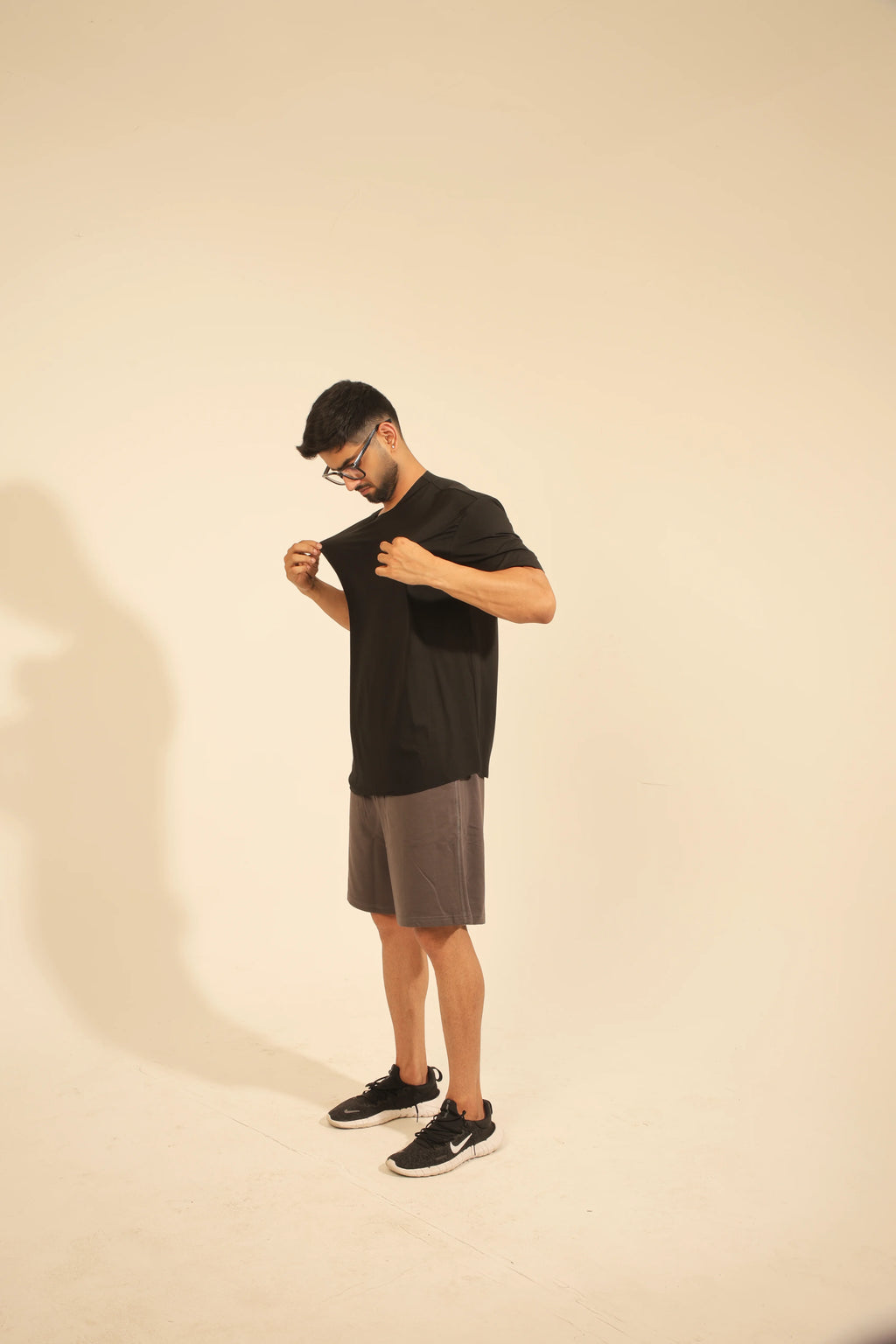 Baggy Core-Tshirt - Black