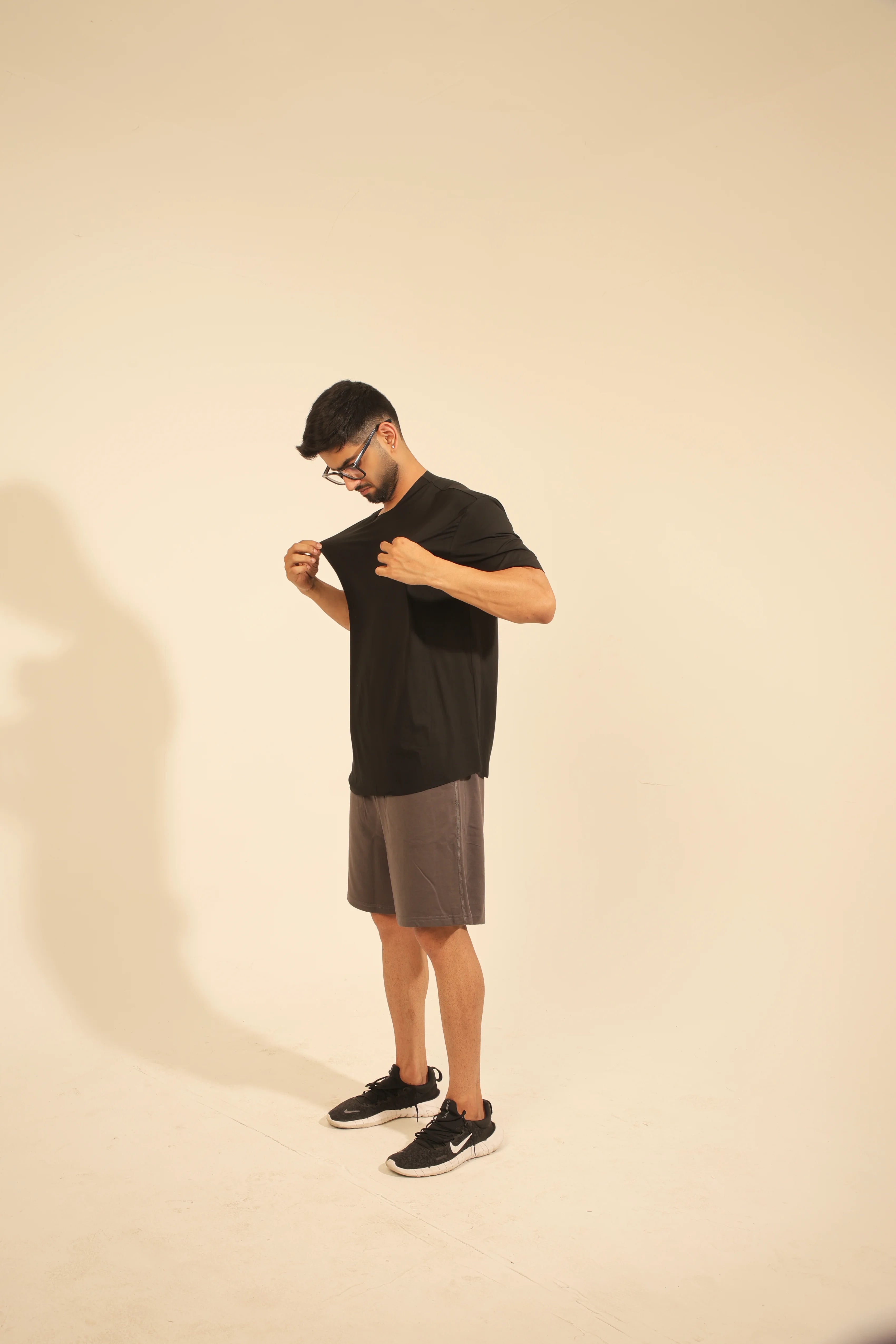 Baggy Core-Tshirt - Black