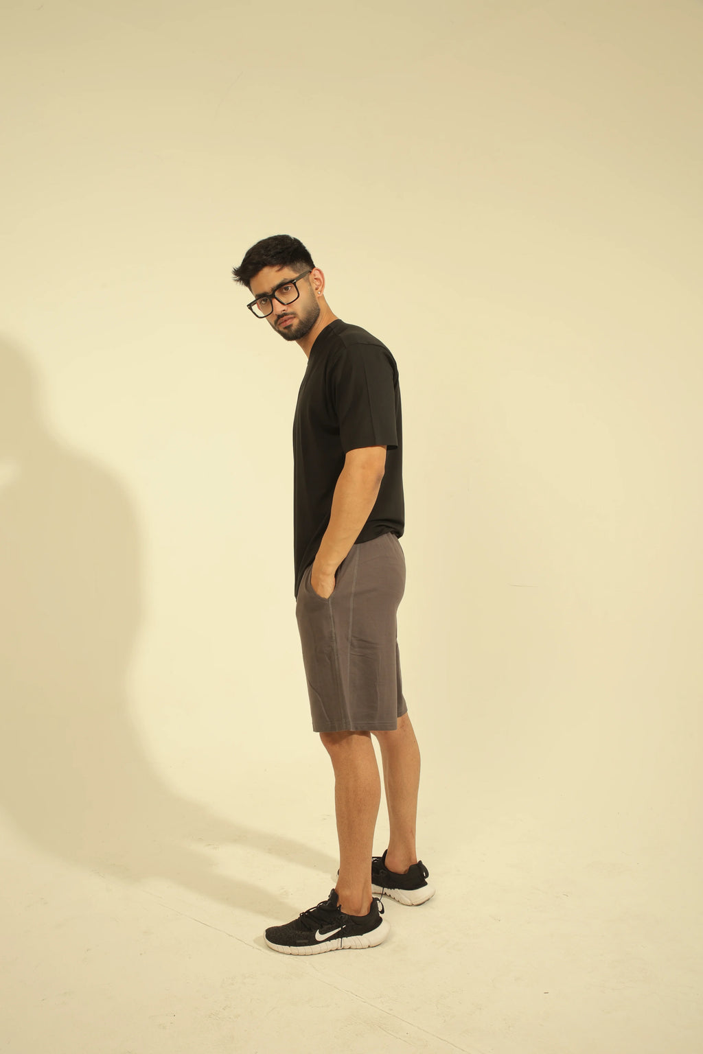 Baggy Core-Tshirt - Black