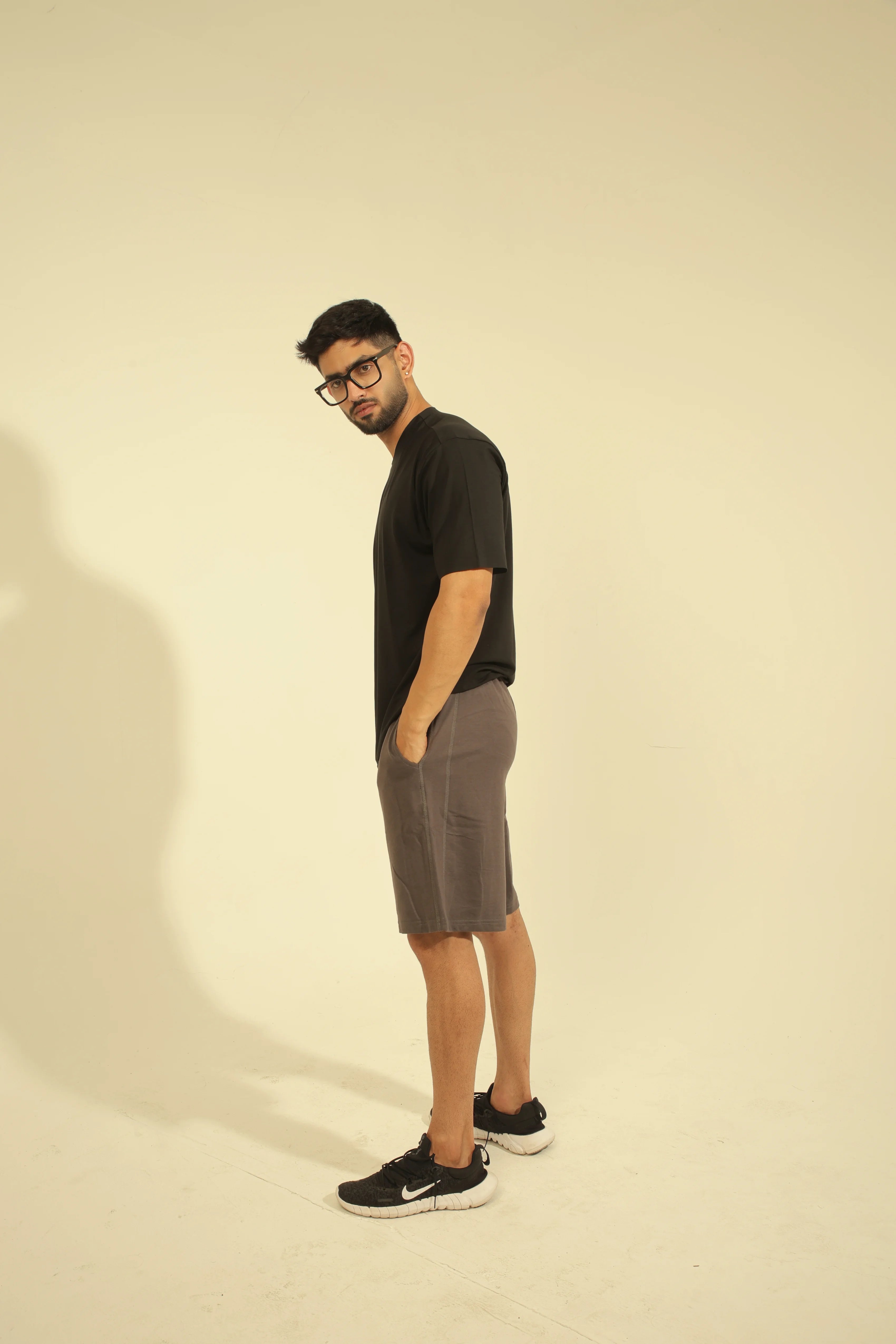 Baggy Core-Tshirt - Black