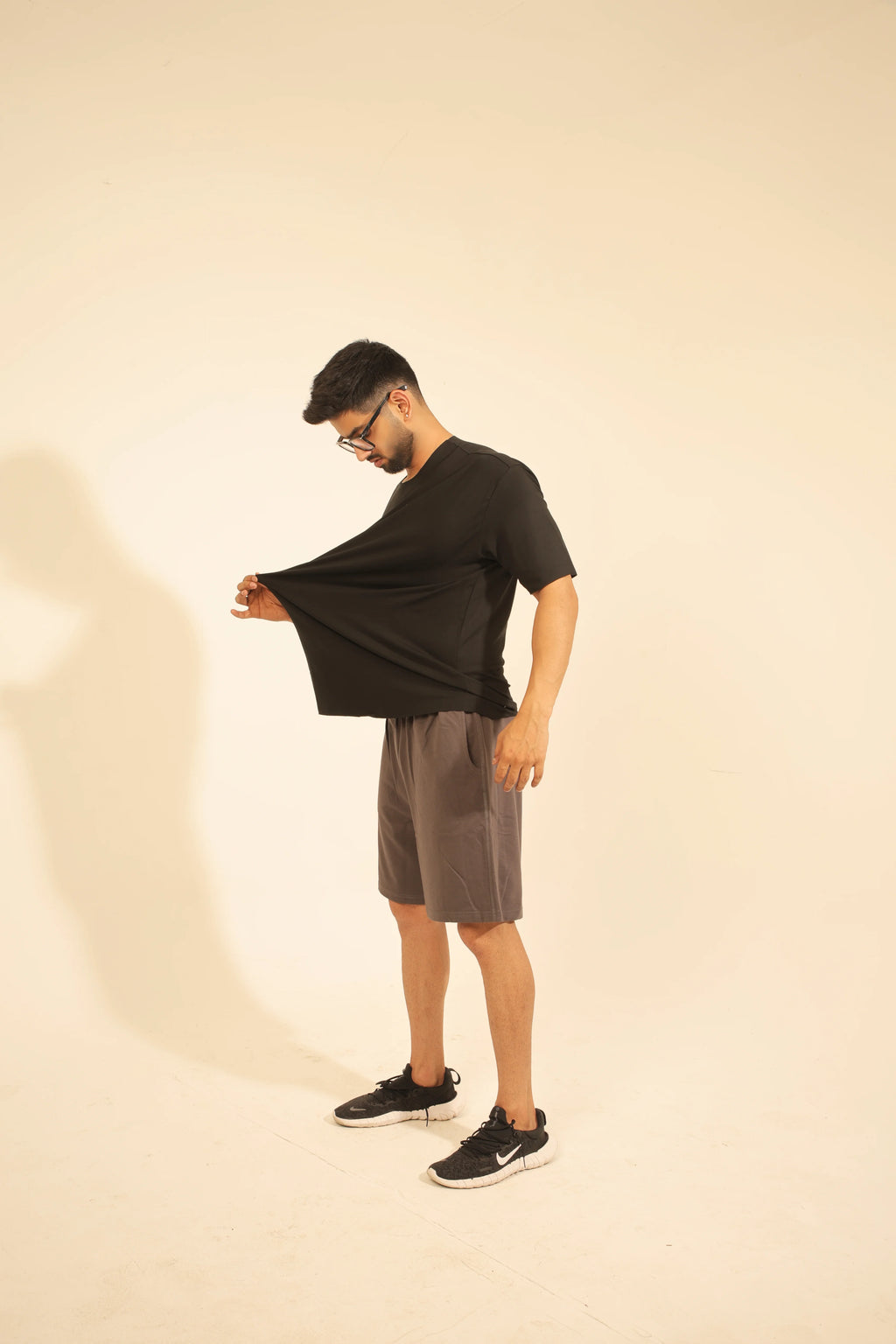Baggy Core-Tshirt - Black
