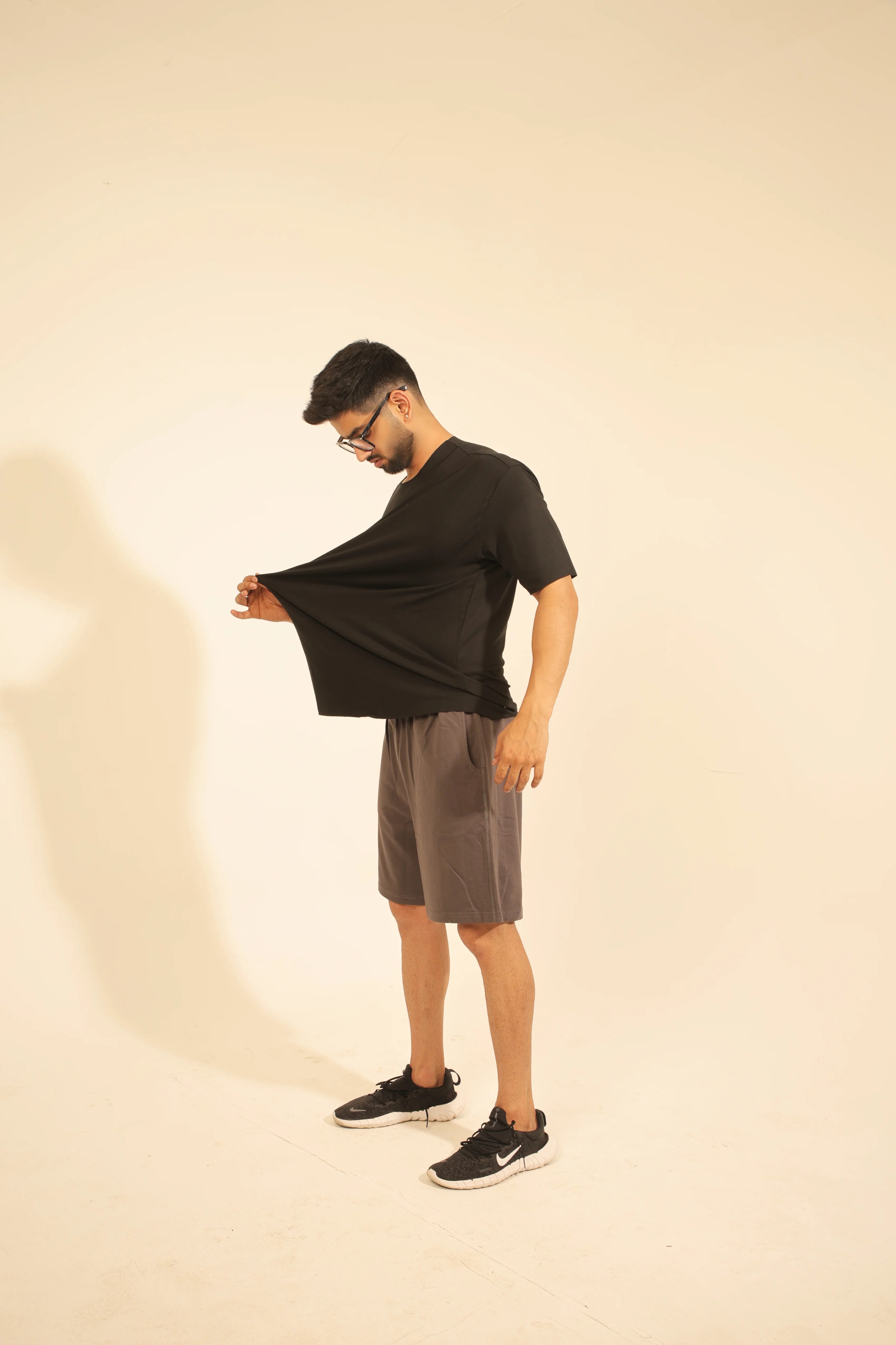 Baggy Core-Tshirt - Black