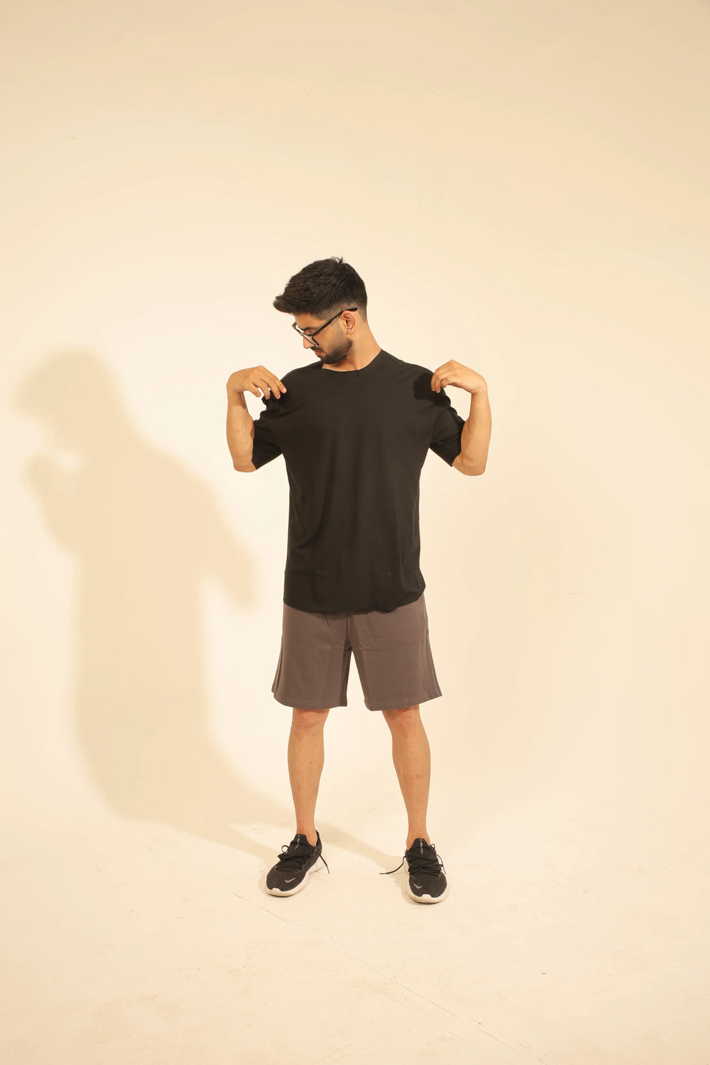 Baggy Core-Tshirt - Black