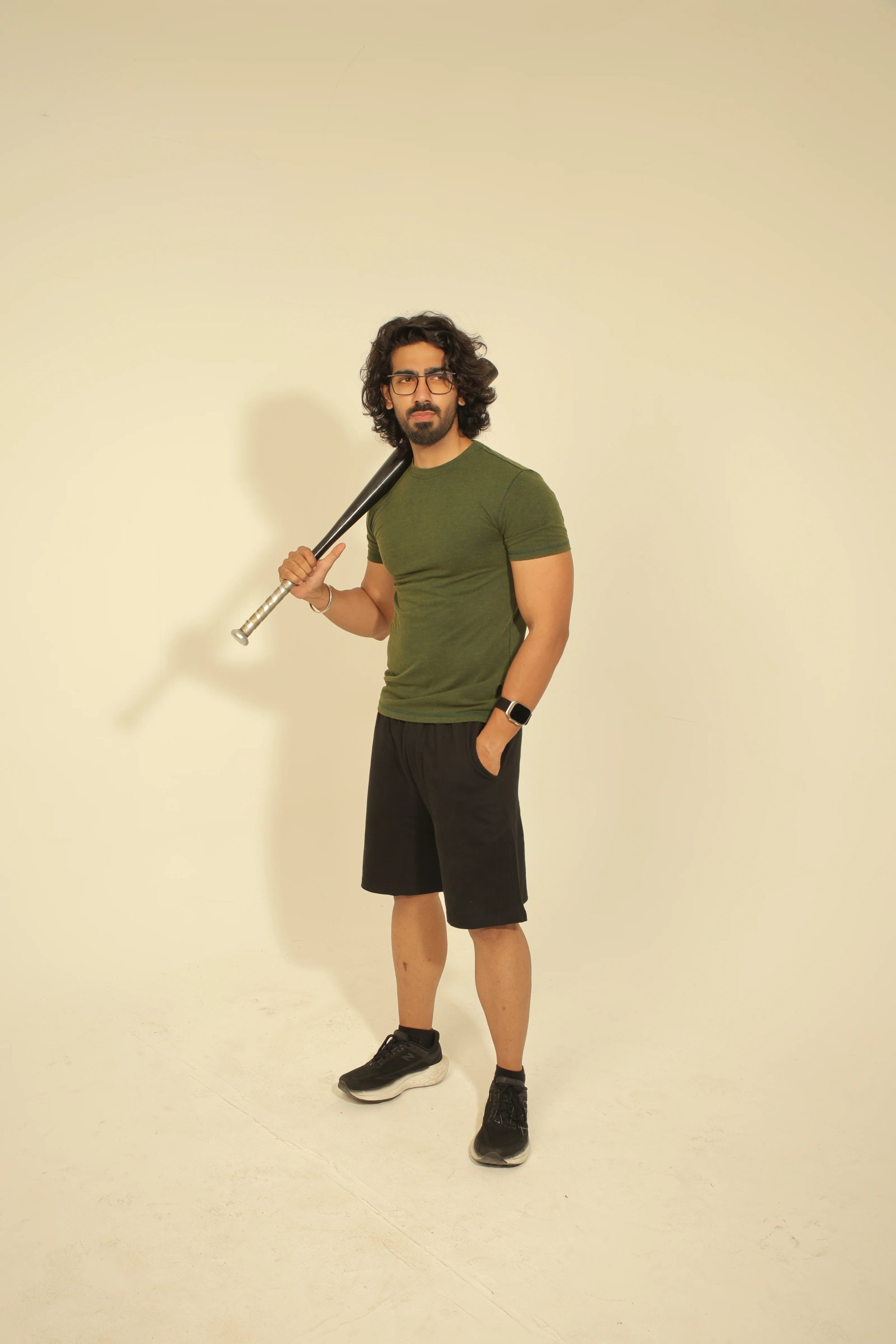 Blurred T-shirt - Washed Green