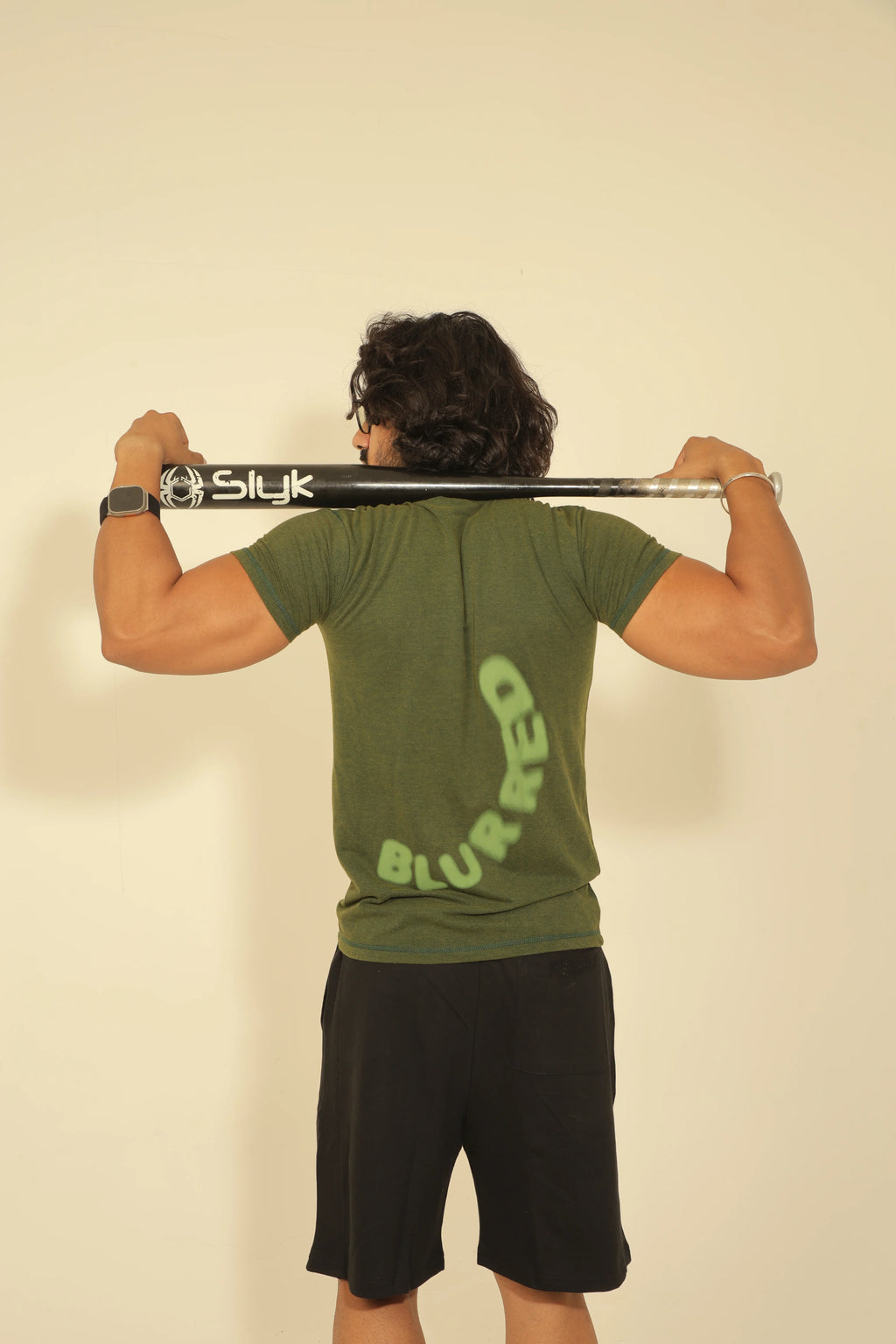 Blurred T-shirt - Washed Green