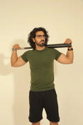 Blurred T-shirt - Washed Green
