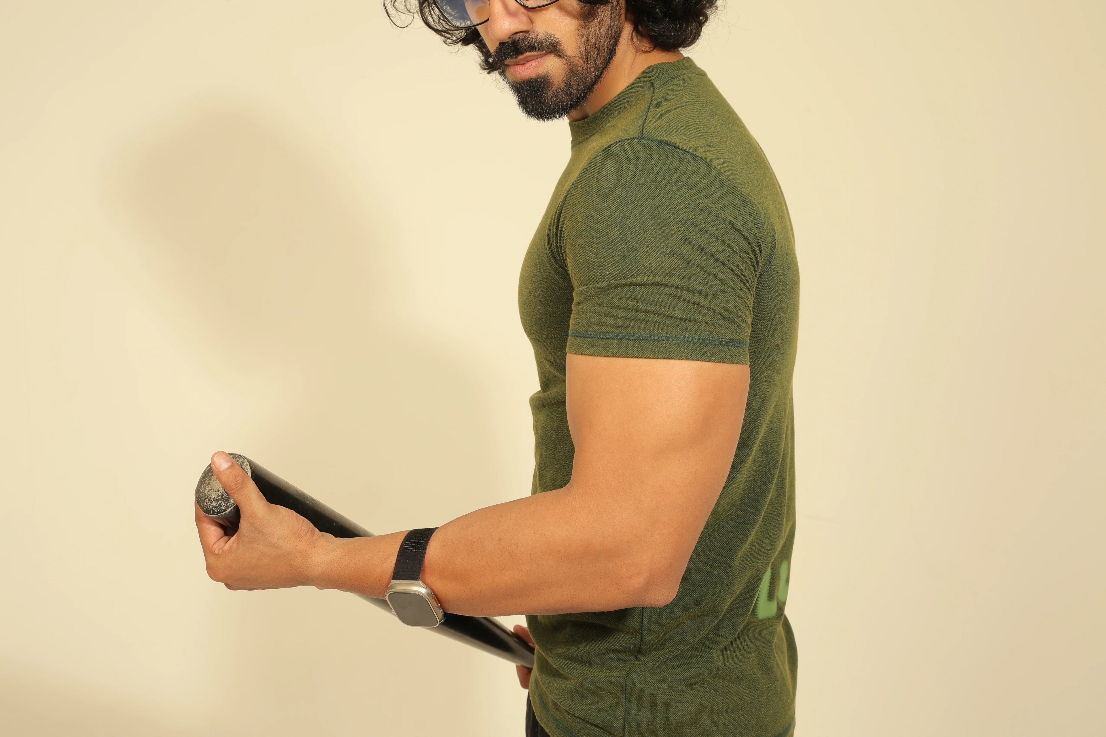 Blurred T-shirt - Washed Green
